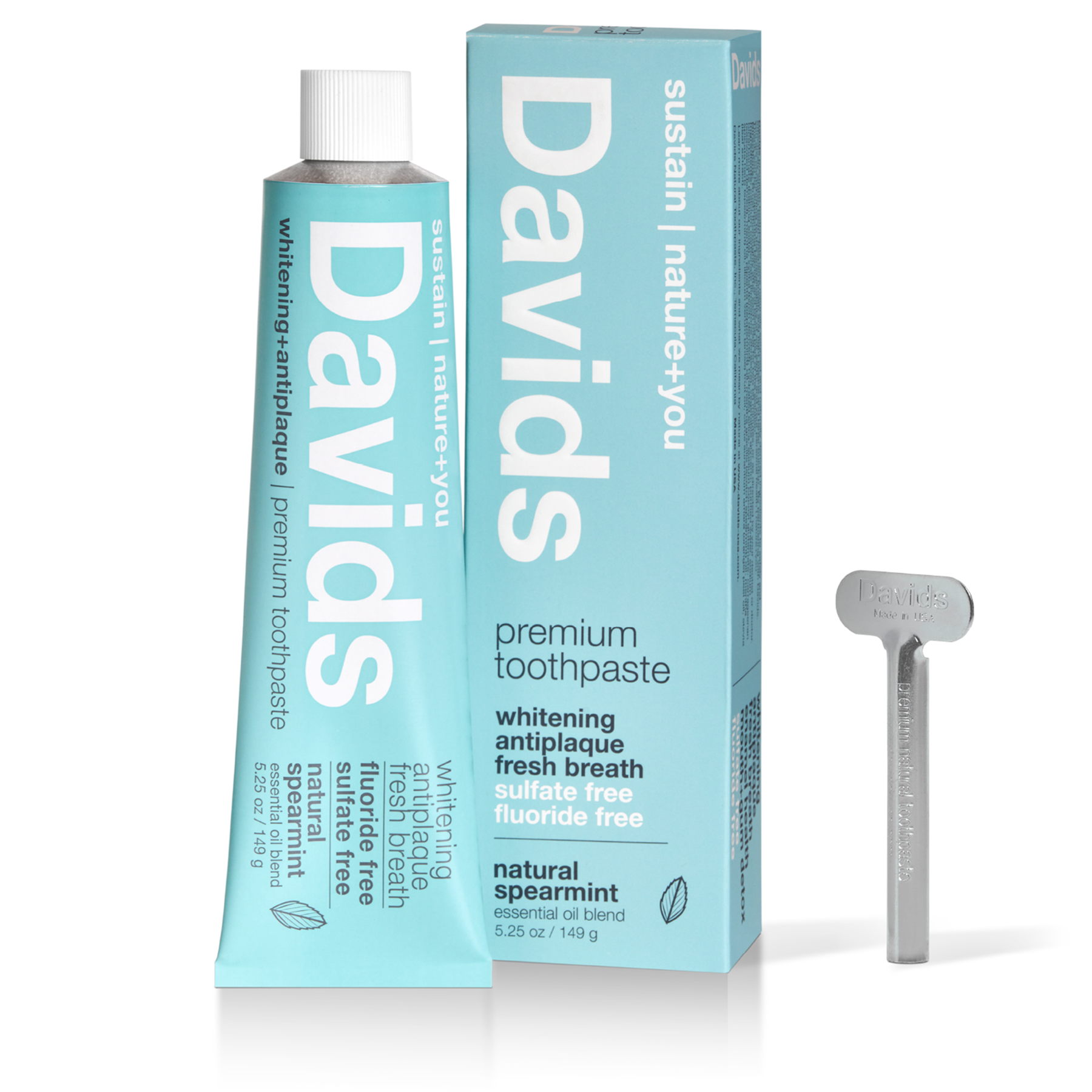 Premium Natural Toothpaste (Spearmint)