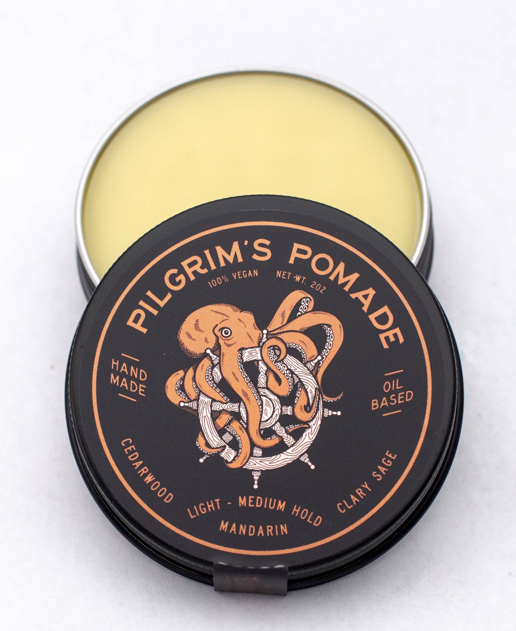 Mandarin & Clary Sage Vegan Pomade