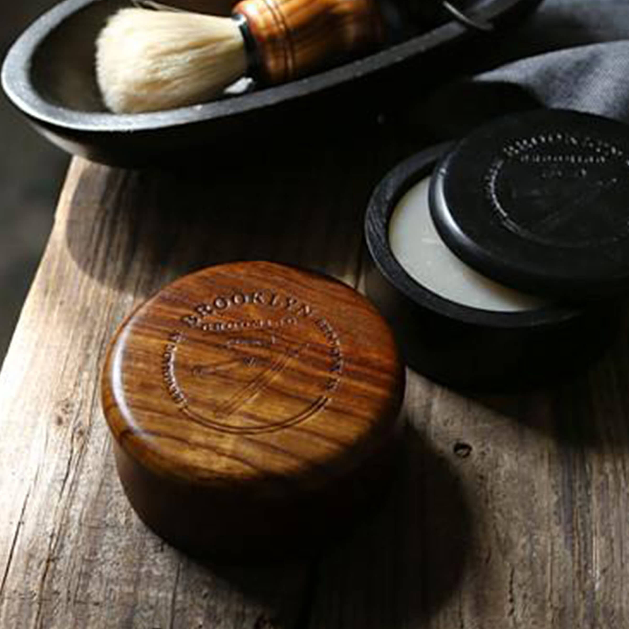 Acacia Shaving Bowl