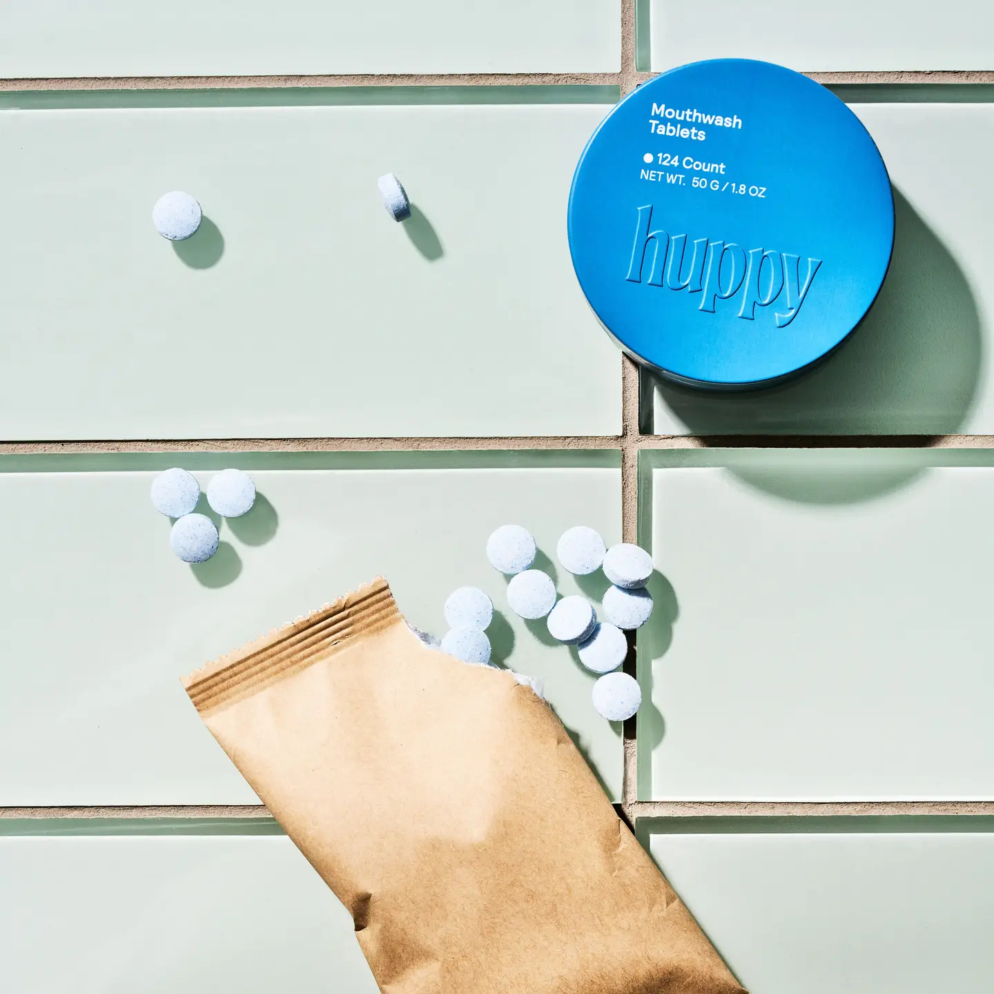 Cool Mint Mouthwash Tablets